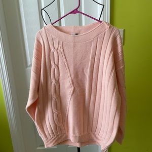 Vintage 90s Pink Sweater